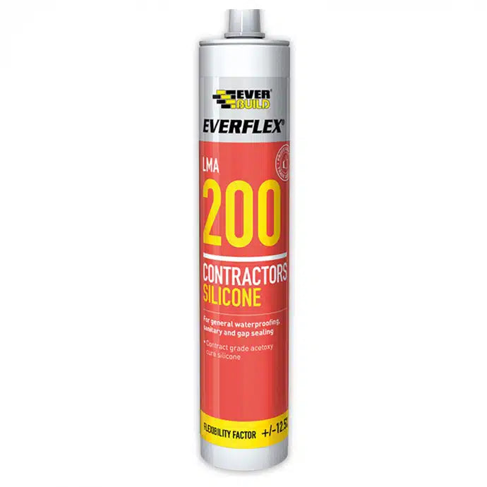 Everbuild 200 Contractors Silicone