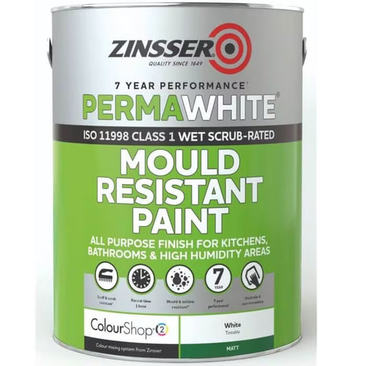 Zinsser PermaWhite Interior Matt